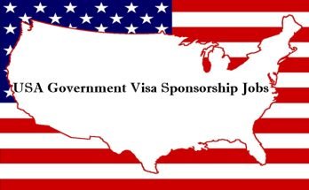 USA Government Visa Sponsorship Jobs