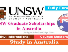 Fully Funded UNSW Graduate Scholarships