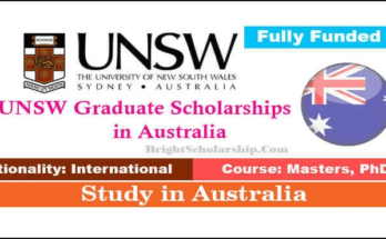 Fully Funded UNSW Graduate Scholarships